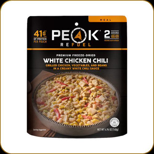 Peak Refuel - Premium Freeze-Dried White Chicken Chili