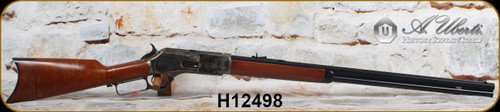 Uberti - 50-95 - 1876 Centennial Rifle - Lever Action - A-grade walnut straight stock/Case Hardened Frame & Lever/Blued, 28"Octagonal Barrel, Mfg# 2503, S/N H12498