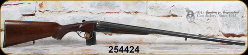 Consign - AYA - 16Ga/2.75"/27.5" - AYA Habicht-Pieper - SxS - Boxlock - Walnut stock w/cheekpiece/Case Hardened Receiver/Blued Barrels, Double Trigger