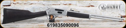 Henry - 30-30Win - H9 All Weather - LeverAction - Stained Hardwood Stock/Matte Stainless, 20"Round barrel, 5 rounds capacity, Fully Adj.Semi-Buckhorn w/Diamond Insert rear sight, brass bead front, Mfg# H009GAW