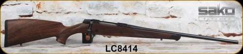 Sako - 30-06Sprg - Model 90 Bavarian - Walnut Bavarian Stock/Black Steel, 22.4"match-grade cold hammer forged barrel, 1:10"Twist, Single set trigger, Mfg# SYCW3120A8030A3, S/N LC8414