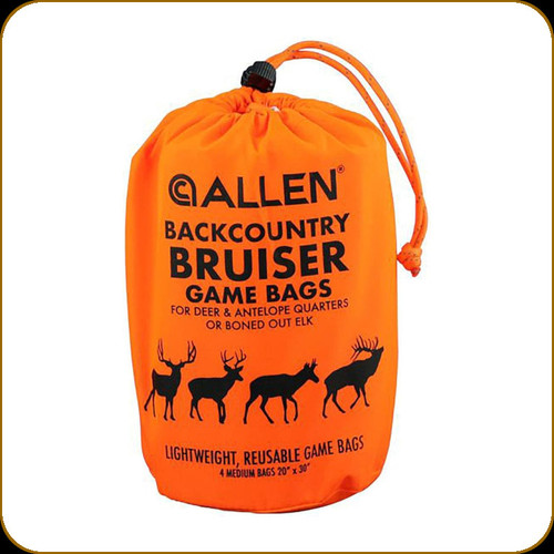 Allen - Backcountry Bruiser Game Bag Set - 20"x30" - 4-pk - White - 6591