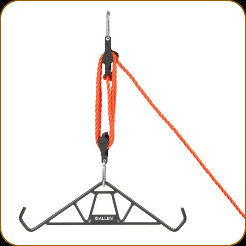 Allen - Heavy-Duty Gambrel and Hoist - 1,200 lbs - Steel - 7245