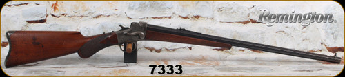 Consign - Remington - 38-55 - Hepburn #3 - Falling Block - Walnut Stock Prince of Wales Grip Stock w/Schnabel Forend/Blued Finish, 26"Octagonal Barrel, 38-40 stretch to 38-55