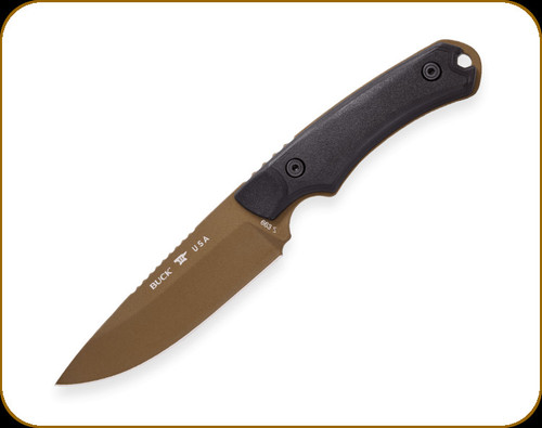Buck Knives - Alpha Guide - Backcountry - 4 3/8" Blade - 420HC - Black Rubber and Glass FIlled Nylon Handle - 0663BKS1-B/14520