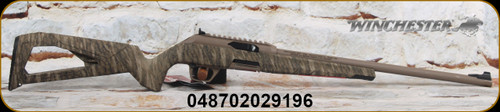 Winchester - 22LR - Wildcat 22  Mossy Oak Bottomland FDE - Semi-Auto - Mossy Oak Bottomland polymer stock/Flat Dark Earth Perma-Cote finish,18"barrel, Mfg# 521163102