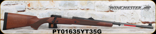 Winchester - 416RM - Model 70 Safari Express - Bolt Action Rifle - Walnut Stock/Blued, 24"Barrel, 3 Round Capacity, Adjustable Sights, Mfg# 535204139, S/N PT01635YT35G