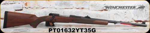 Winchester - 416RM - Model 70 Safari Express - Bolt Action Rifle - Walnut Stock/Blued, 24"Barrel, 3 Round Capacity, Adjustable Sights, Mfg# 535204139, S/N PT01632YT35G