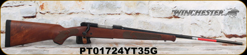 Winchester - 6.5PRC - Model 70 Featherweight - Satin Finish Walnut Stock w/Featherweight Checkering & Schnabel Forend/Blued, 24"Barrel, 3 round Capacity, Mfg# 535200294, S/N PT01724YT35G