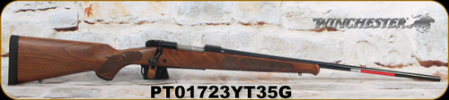 Winchester - 6.5PRC - Model 70 Featherweight - Satin Finish Upgraded Walnut Stock w/Featherweight Checkering & Schnabel Forend/Blued, 24"Barrel, 3 round Capacity, Mfg# 535200294, S/N PT01723YT35G