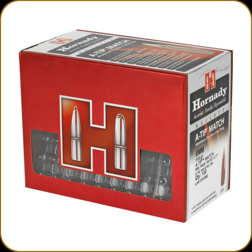 Hornady - 6mm - 110 Gr - A-Tip Match - 100ct - 24531