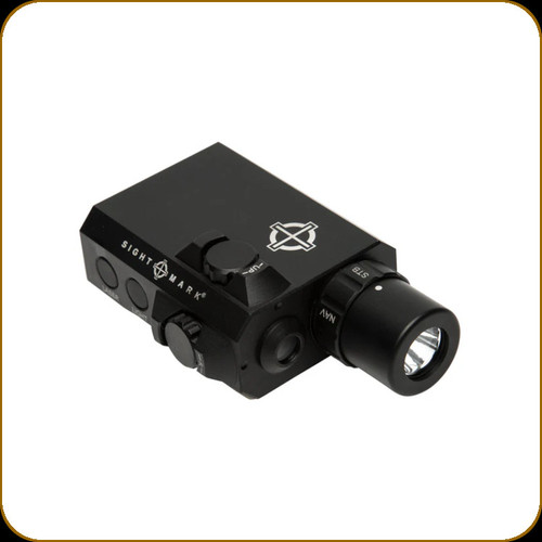Sightmark - LoPro Mini Series - Green Laser Sight and Flashlight Combo - Black - SM25012