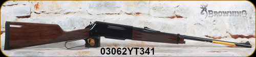 Browning - 270Win - BLR Lightweight `81 - lever-action rifle - Glos Finish Straight grip walnut stock w/cut checkering/Aluminum Alloy Receiver/polished blued finish, 22"Precision barrel, Mfg# 034006124, S/N 03062YT341