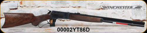 Winchester - 45-90Win - Model 1886 Deluxe Case Hardened - Serial Number 2! - Lever Action - Grade IV Black Walnut/Case Hardened Receiver/Blued, 24"Full Octagonal Barrel, Mfg# 534227171, S/N 00002YT86D