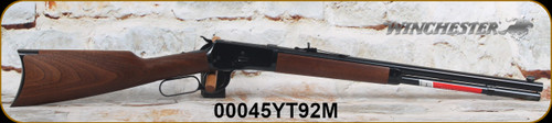 Winchester - 44-40Win - Model 1892 Short - Lever Action Rifle - Grade I Black Walnut Stock/Blued, 20" Barrel, 10 Rounds, Mfg# 534162140, S/N 00045YT92M