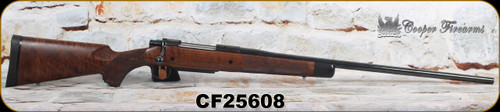 Consign - Cooper - 264WinMag - Model 56 Custom Classic - Grade AAA New Zealand Walnut Stock w/Ebony Forend Tip & Metal Grip Cap/High Polish Blued, 26"Barrel, detachable magazine - very low rounds fired