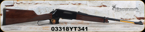 Browning - 308Win - BLR Light Weight '81 - SA Rifle - Walnut Stock/Blued, 20"Barrel, Mfg# 034006118, S/N 03318YT341