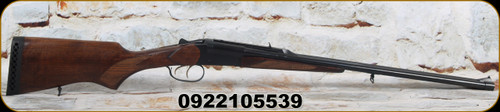 Consign - Baikal - 45-70GOvt - MP-221 - SxS Rifle - Oil-Finish Wlanut Stocl/Blued, 23.5"Barrels, gold double triggers, iron sights, auto safety - in non-original box