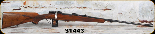 Consign - BRNO - 7x57 - Model 21 - Grade AAA Walnut Stock/Blued Finish, 24"Barrel, butter knife bolt handle, double set triggers, express sights, small ring dovetailed receiver