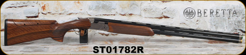 Consign - Beretta - 12Ga/3"/30" - Model 694 Sporting - Oil-Finish Grade AAA Adj.Walnut Stock w/balance weights/Nickel Receiver/Blued Steelium Barrels, Flat Rib, Optima Bore HP, (5)pcs.chokes, 14.5"LOP - in orig.case