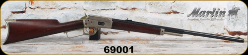 Consign - Marlin - 32Win - Model 1889 - Lever Action - Mfg.1892 - Select Walnut Straight-Grip Stock w/nickel forend cap/Nickel Receiver, tube, lever & Butt plate/Blued, 24"half octagon barrel
