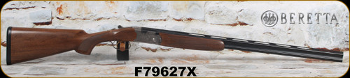 Beretta - 410Ga/3"/28" - Model 686 Silver Pigeon I - O/U - Walnut stock w/Beavertail forend/Blued Barrels, 6x6 Rib, Mfg# A3W49P3L200311, S/N F79627X