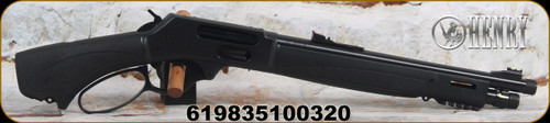 Henry - 45-70Govt - Bears Leg Pistol - lever action pistol - Black Finish Polymer stock & handguard w/M-LOK slots & Picatinny rail/Blued Steel, 13.8"Round Barrel, Fiber optic sights, Mfg#