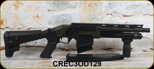 Canuck - 12Ga/3"/9" - Recon 3 Pump - Magazine-Fed Shotgun - OD Green - Mfg# CREC3OD129 *
