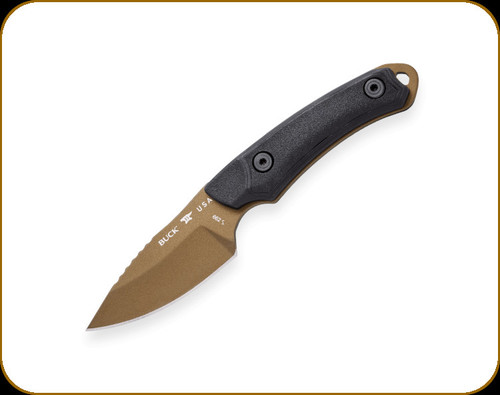 Buck Knives - Alpha Scout Backcountry - 2 7/8" Blade - 420HC - Black RUbber/Nylon Handle - 0662BKS1-B/14518