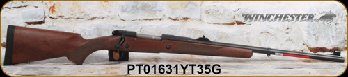 Winchester - 416RM - Model 70 Safari Express - Bolt Action Rifle - Walnut Stock/Blued, 24"Barrel, 3 Round Capacity, Adjustable Sights, Mfg# 535204139, S/N PT01631YT35G