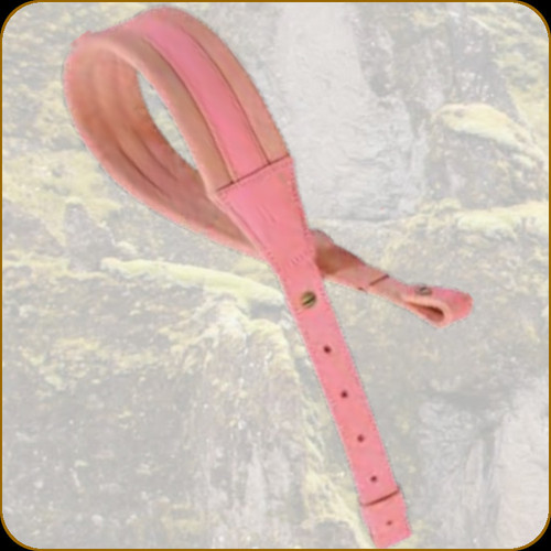 Levy's Leather - Leather Sling - 2 1/4" Pink & Pink Suede Padded Style - SN14-PNK