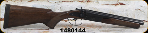 Consign - Norinco - 12Ga/3"/12" - Model JW2000 - SxS Hammer Shotgun - Walnut Stock/Matte Black Finish, Dual Trigger, Gold Bead Front Sight