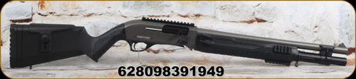 Derya - 12Ga/3"/18.5" - Lion XT-410 - Semi-Auto Shotgun - Black Synthetic Stock w/Adj.cheek riser/Sniper Grey Cerakote finish, Mfg# XT-410-SGREY