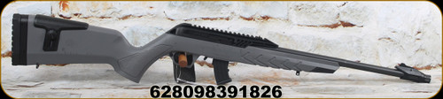 Derya - 22LR - TM22 Cadet - Semi-Auto Rimfire - Sniper Grey Polymer Stock w/Adjustable cheek Riser/Blued, 18"Barrel, Flip-Up rear & Adjustable Blade front sights, Mfg# TM22-CAD-18-SGREY