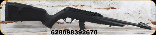 Derya - 22LR - TM22 Cadet - Semi-Auto Rimfire - Black Polymer Stock w/Adjustable cheek Riser/Blued, 16"Barrel, Flip-Up rear & Adjustable Blade front sights, Mfg# TM22-CAD-16-BLK