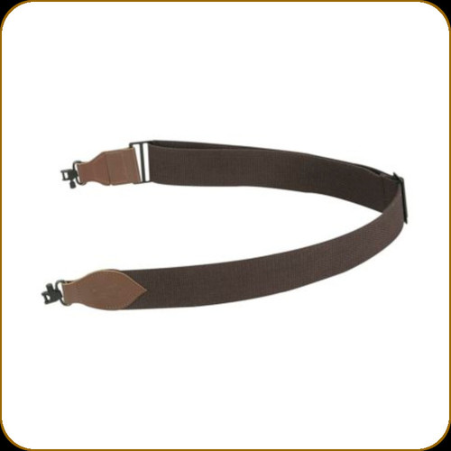 Levy's Leather - Ambush Series - 2" Cotton Sling w/Swivels  - Brown - S8CS-BRN