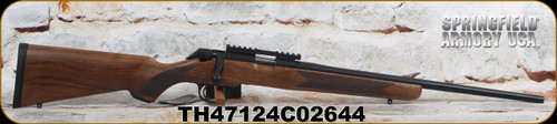 Springfield Armory - 22LR - Model 2020 Rimfire Classic - Bolt Action Rifle - Grade AA Walnut Stock/Blued Finish, 20" Sporter Contour Barrel, Interrupted Picatinny Mount, Mfg# BARC92022GAA, S/N TH471-24C02644
