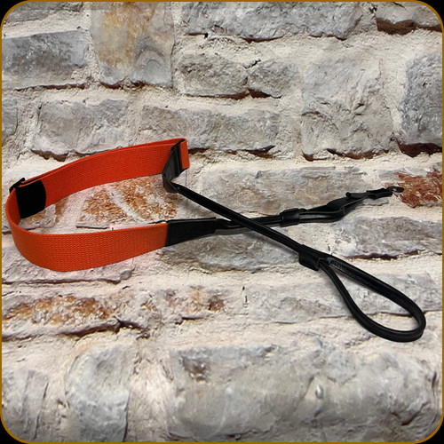 Levy's Leather - Wingshooter Series - 2" Cotton Webbing Shotgun Sling - Orange - S95CN-ORG