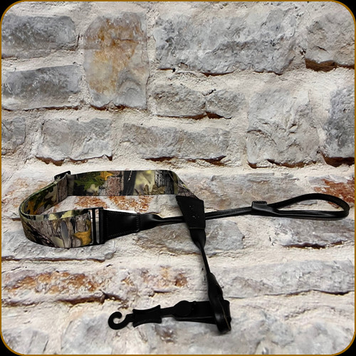 Levy's Leather - Wingshooter Series - 2" Polyester Webbing Shotgun Sling w/Leather Loop Ends - Summer Camo - S95PN-SCM