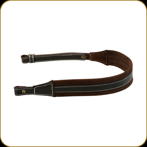 Levy's Leather - Trophy Series - 2 1/4" Veg-Tan Leather Rifle Sling - Dark Brown - SD14-DBR