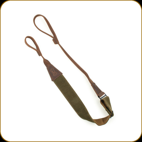Levy's Leather - Outdoor Waterproof Shotgun Sling - Green Canvas - S95WC-GRN