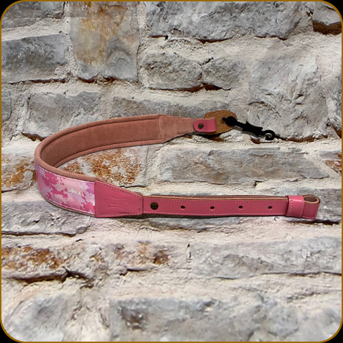 Levy's Leather - 2 1/4" Printed Polyester Rifle Sling w/Foam Padding - Pink Digital Camo - SN14P-PDC