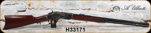 Uberti - 45LC - 1873 Sporting Rifle - Lever Action - Walnut Straight Stock/Case Hardened Frame/Full Octagonal, 24.25" Barrel, Mfg# 282, S/N H33171