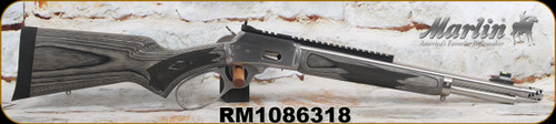 Consign - Marlin - 44RemMag - 1894SBL Lever Action - Ruger Marlin - Black/Grey Laminate/Stainless, 16.1" Barrel, 8-shot Tubular Magazine, XS Sights w/Rail - Mfg #70432 - in original box