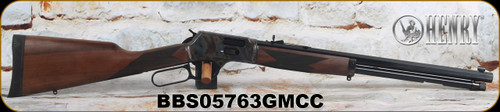 Henry - 357Mag/38Spl - Big Boy Color Case Hardened Rifle - Lever Action - American Walnut Stock/Color Case Hardened Steel Receiver/Blued Steel, 20"Octagonal Barrel, 10 Round capacity, Mfg# H012GMCC, S/N BBS05763GMCC