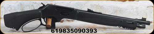Henry - 30-30Win - Bear's Leg Pistol - lever action pistol - Black Finish Polymer stock & handguard w/M-LOK slots & Picatinny bottom rail/Blued Steel, 13.8"Round Barrel, Fiber optic sights, Mfg#H009GBLX-3030