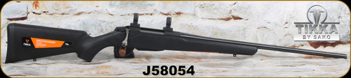 Consign - Tikka - 270Win - T3 Lite - Black Synthetic T3X Stock/Stainless Bolt/Blued, 22.4"Barrel, c/w 1"Leupold rings