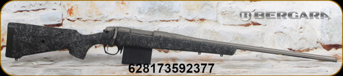 Bergara - 7mmPRC - B14 Sierra Stainless - Black w/Grey Web/Sniper Grey Cerakote/Stainless Grey Cerakote, 24"Threaded, Fluted Steel barrel, 5+1 Detachable Magazine, Mfg# BE1105S-7P