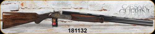Consign - Caesar Guerini - 12Ga/3"/28" - Magnus Light Field - Turkish Walnut Prince of Wales stock w/Schnabel Forend/Nickel Alloy receiver/Blued, 6mm parallel/vent top rib, 5 nickel plated, flush fitting chokes - 5.98lb gun - in orig.case & box
