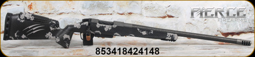 Fierce - 22Creedmoor - Carbon Rival XP 2.0 - Phantom Camo C3 Carbon Rival stock w/Vertical palm swell pistol grip & high negative comb cheekpiece - Adj.Comb/Tungsten Cerakote/Fierce C3 Carbon Fiber, 22"barrel, Nix Brake, STOCK IMAGE